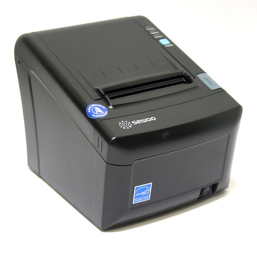 Принтер чеков Sewoo LK-TL12 80 мм (200 мм/сек, USB, Serial) белый, не сменная плата