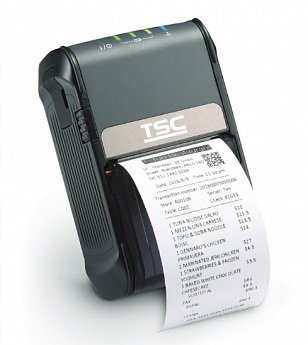 Мобильный принтер для печати этикеток TSC ALPHA 2R 99-062A001-00LF, USB, Bluetooth, 203 dpi