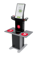 Касса самообслуживания MС PRO 21 T, 21.5", Full HD, P-CAP, J4125, RAM 8Gb / SSD 128Gb, без сканера, тумба, без ккт, без терминала оплаты, без весов, без ОС, черный