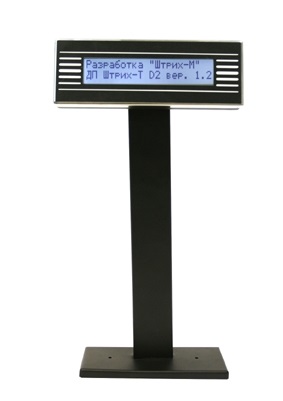 Дисплей покупателя ШТРИХ-T D2-USB-MB, черный