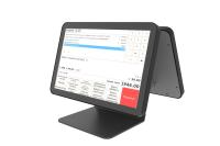 Сенсорный моноблок МС 15, 15.6", Full HD, P-CAP, J4125, RAM 4Gb / SSD 128Gb, без МSR, без ОС, доп.монитор 15.6”, черный