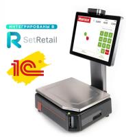 Весы с печатью этикеток M-ER 727 PM-32.5 (15", USB, Ethernet, Wi-Fi)
