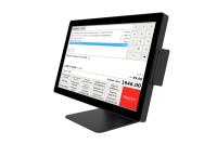 Сенсорный моноблок МС 21, 21.5", Full HD, P-CAP, J6412, RAM 4Gb / SSD 128Gb, МSR, черный