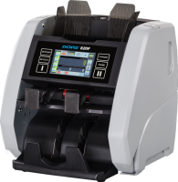Счетчик банкнот двухкарманный DORS 820 S12 2 CIS сканера (AED, AMD, AZN, BYN, CNY, EUR, GBP, KZT, RUB, TRY, USD, UZS)