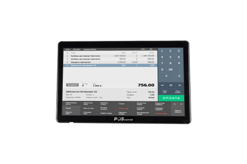 POS-терминал POScenter Wise Pro 2V2 11,6" 8181, Intel Celeron J4105, RAM 8 Gb / SSD 128 Gb, Bluetooth / Wi-Fi, без ОС
