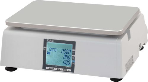 Весы торговые с печатью этикеток CAS CL3000-J-B Ethernet, USB, PS/2