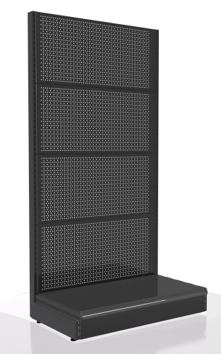 Стеллаж пристенный с перфорацией 1850х1250х400