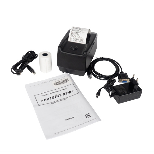Фискальный регистратор ККТ РИТЕЙЛ-02Ф (У) ФФД 1.2, USB / COM с раз. ДЯ, без ФН