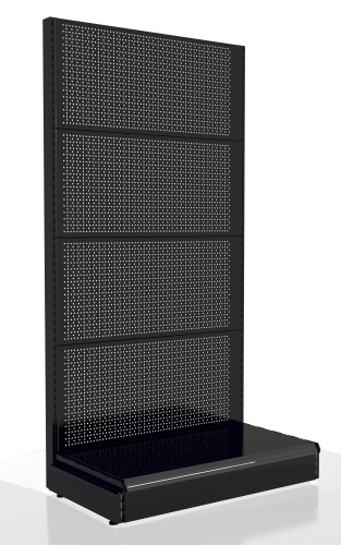 Стеллаж пристенный с перфорацией 1850х1250х400