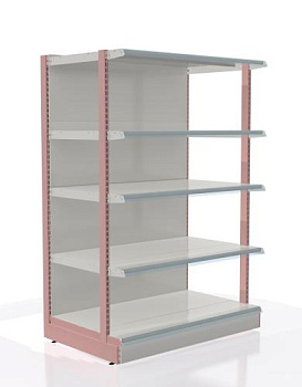 Стеллаж усиленный передними стойками 1850х1200