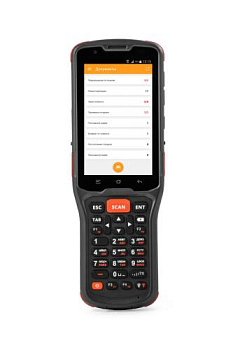 Терминал сбора данных АТОЛ Smart.Prime, 4", Android 11, с GMS, MT8768, 3 Gb / 32 Gb, 2D E3, Wi-Fi, BT, NFC, 4G, GPS, камера, БП, 5200 мАч