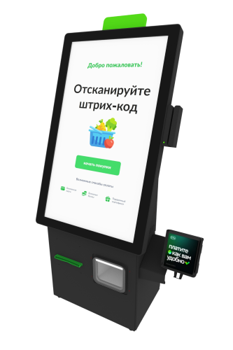 Касса самообслуживания MС Mini 21 N с принтером чеков