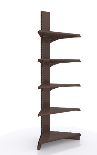 Стеллаж внешнего угла ЛАЙТ 1900х500/2х400/2х300