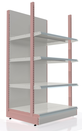 Стеллаж усиленный передними стойками 1850х900