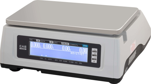 Весы торговые с печатью этикеток CAS CL3000-B Ethernet, USB, PS/2 Весы торговые с печатью этикеток CAS CL3000-B Ethernet, USB, PS/2