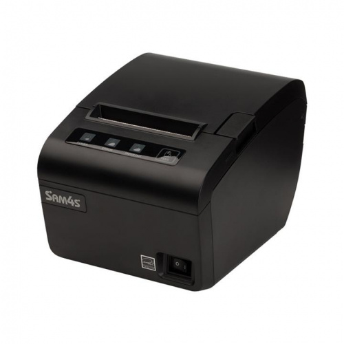Принтер чеков Sam4s Ellix-40 Ethernet/USB, черный (с БП)