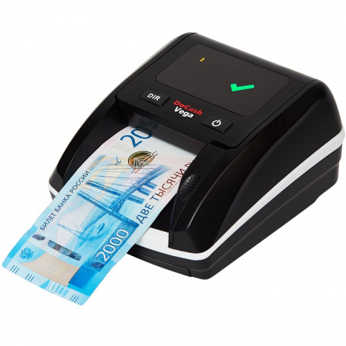 Автоматический детектор банкнот DoCash Vega Rub с АКБ