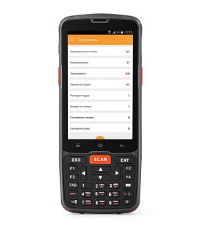 Терминал сбора данных АТОЛ Smart.Slim, 4", Android 7.0, MTK MT6580, 2Gb / 16Gb, 2D, Wi-Fi, BT, 3G, GPS, камера, БП, 4000 мАч