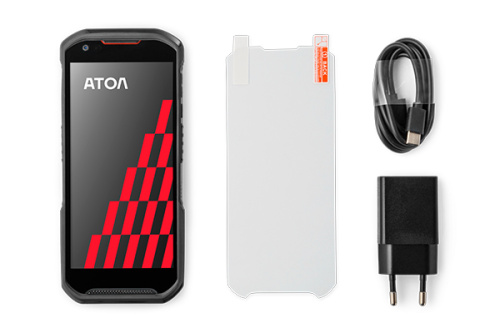 Терминал сбора данных АТОЛ Smart T20, Android 13.0 с GMS, MT6769, 6 Gb / 64 Gb, 2D N6602-W2, Wi-Fi / BT / NFC / 4G / GPS, камера, 5200 мАч