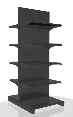 Стеллаж металлический островной ЛАЙТ 1900х750х500