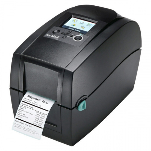 Принтер для печати этикеток Godex RT200i 011-R20iE02-000 USB+RS232+Ethernet, 203 dpi