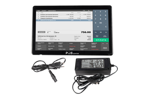 POS-терминал POScenter Wise Pro 2V2 11,6" 8181, Intel Celeron J4105, RAM 8 Gb / SSD 128 Gb, Bluetooth / Wi-Fi, без ОС