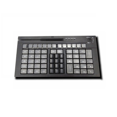 Клавиатура программируемая POScenter S67B (67 клавиш, MSR, ключ, USB)