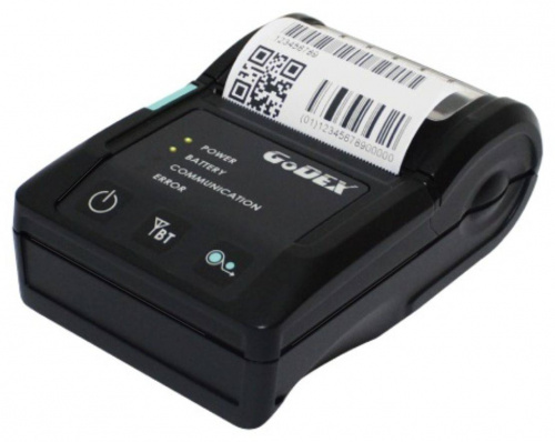 Мобильный принтер этикеток Godex MX30i, и/ф RS232, USB + Bluetooth