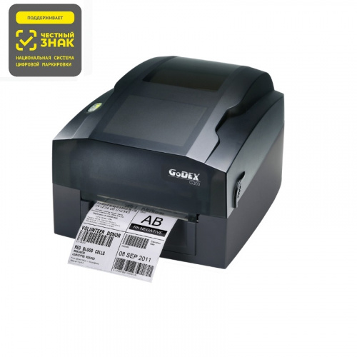 Принтер для маркировки Godex GE330U термотрансферный, 300 dpi, USB