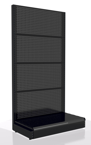 Стеллаж пристенный с перфорацией 1850х970х400