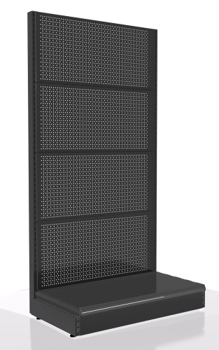 Стеллаж пристенный с перфорацией 1850х970х400