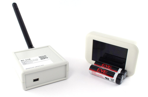 Беспроводной комплект счетчиков MegaCount RC-USB с USB, белый